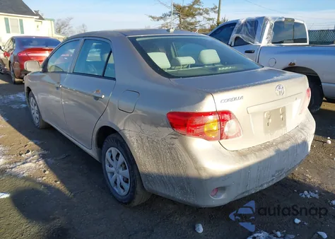 2009 Toyota Corolla Le z USA, uszkodzony, nr VIN 1NXBU40E39Z052806